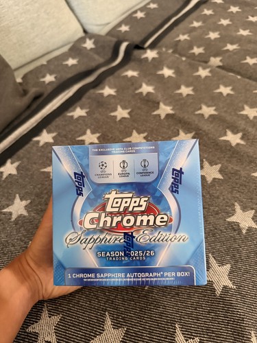 Topps chrome sapphire uefa - sapphire,