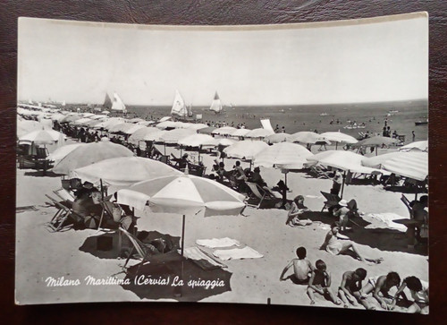 Cartolina milano marittima - cartolina,
