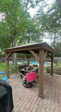 GAZEBO WOODEN OUTDOOR PATIO