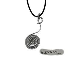 COLLANA PENDENTE AMULETO SPIRALE