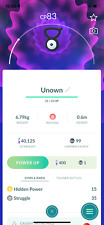Pokemon - #201 Unown V!! Spedizione il giorno stesso o garantita il giorno successivo! Go