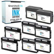 8 pezzi cartuccia inchiostro compatibile OSI 932 933 XL per HP OfficeJet 7510 7610 7612 7620