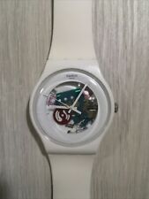 Orologio Swatch Unisex New Gent White Lacquered SUOW100