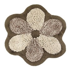 Tappeto bagno sagomato fiore
