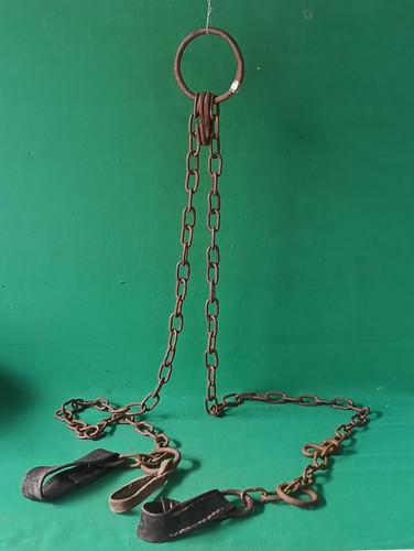 Antica catena traino - catena, aratro