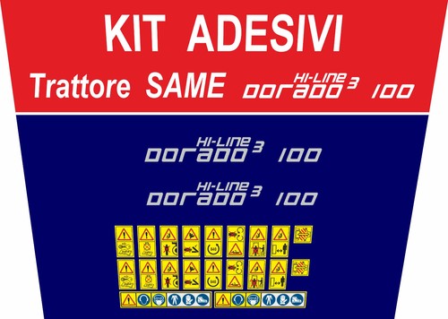 Kit adesivi decalcomania - kit, x