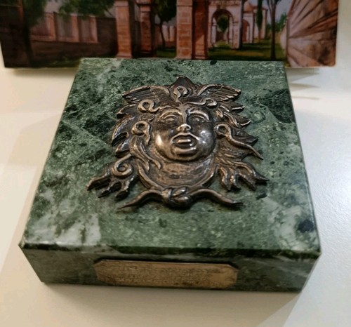 Raro fermacarte testa medusa - fermacarte,