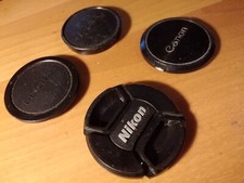 Set di Quattro Tappi da Obbiettivo per Macchina Fotografica