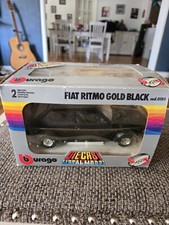 Burago Fiat Ritmo Oro Nero