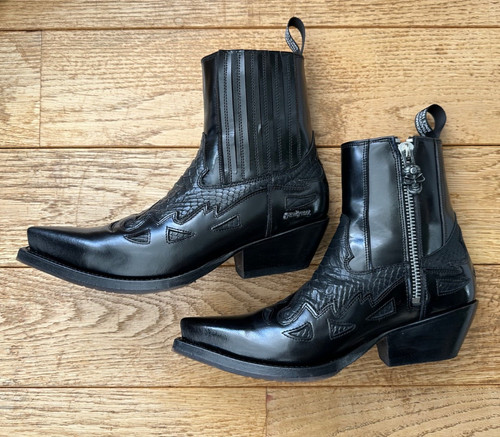 Stivali cowboy pelle new - da,