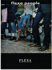  PUBBLICITA' ORIGINALE DEL 2000 -FLEXIA DEI FRATELLI ROSSETTI DESIGN