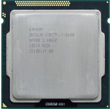 Processeur intel 2600 4 - i7-2600, 3,4