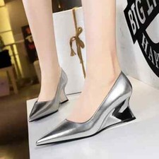 Decolte Scarpe 6 cm Argento