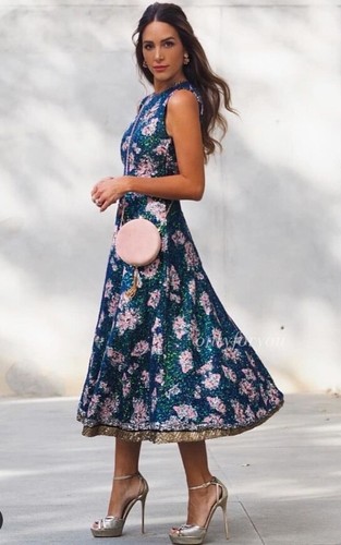 Abito midi zara paillettes - abito,