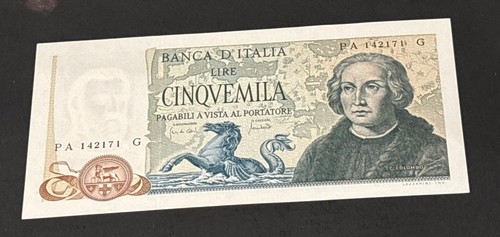 Banconota 5000 lire 1971 - 5000,