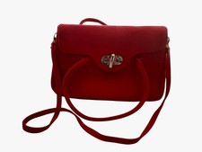 Borsa Rossa In Velluto