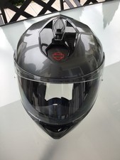 CASCO MODULO HARLEY DAVIDSON CAPSTONE SUN SHIELD II H31 GRIGIO SCURO, taglia XL