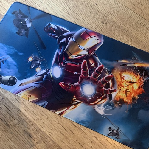 Iron man rubber - man, mat