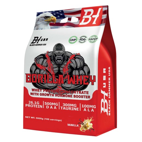 Gorilla whey 5kg proteine - gorilla,