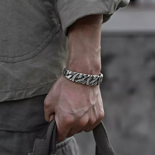 Bracciale uomo rigido - bracciale,