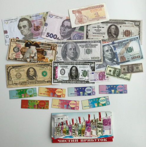 X22 soldi souvenir banconote - x22,