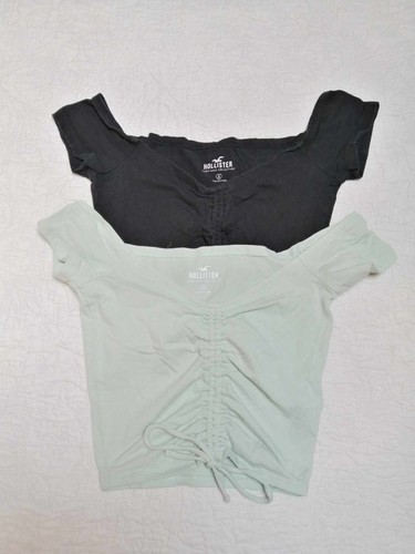 Lot tops vert et noir - lot,
