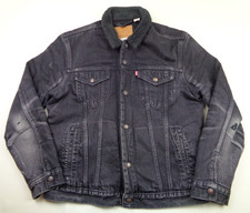 Levi's Denim Giacca Uomo Nero