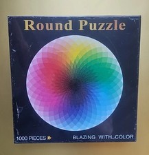 🌈1000 Piece Round Jigsaw
