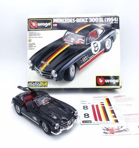Mercedes benz 300sl metalkit - mercedes,