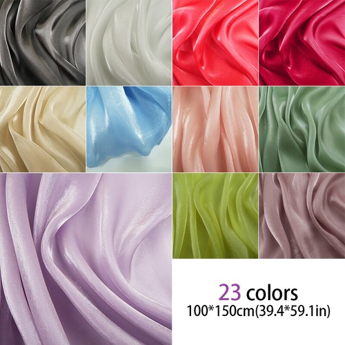 Tessuto organza raso colorato