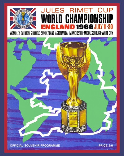 Poster coppa del mondo - coppa, 1966
