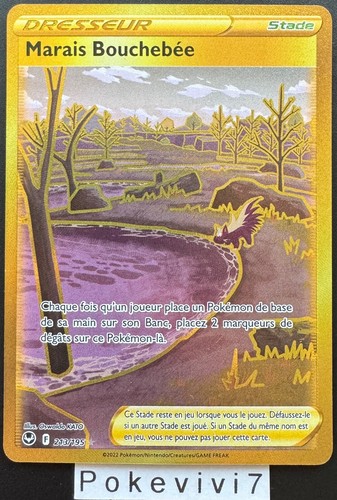 Carte pokemon marais bouchebee - carte,
