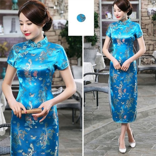 Costume lady cheongsam drago - costume,
