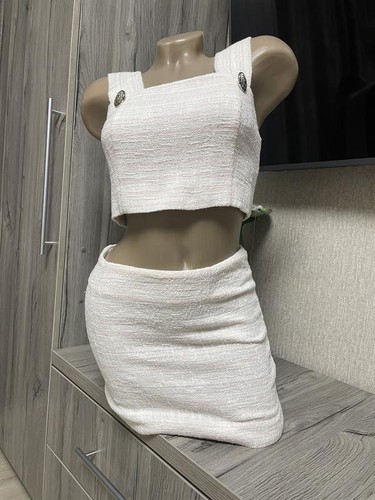 Tuta donna balmain - donna, bianca