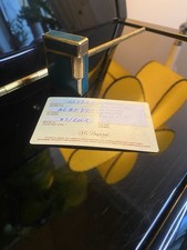 Accendino S.T. Dupont linea 1 piccolo oro / Chinalack / verde (ricondizionato)