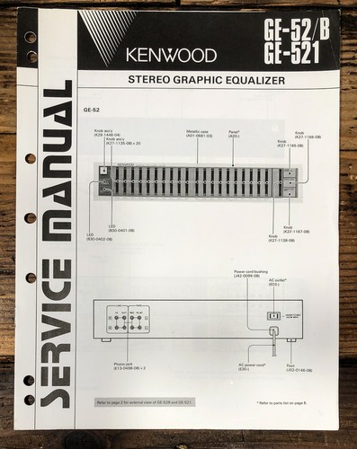 Kenwood 52b ge 521 - -52b, ge-521