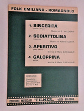 4 PEZZI X PIANOFORTE, FISARMONICA SAX ALTO IN MIb, CLARINO IN SIb - SPARTITO