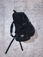 Prada Black Nylon Backpack
