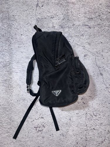 Prada black nylon - black,