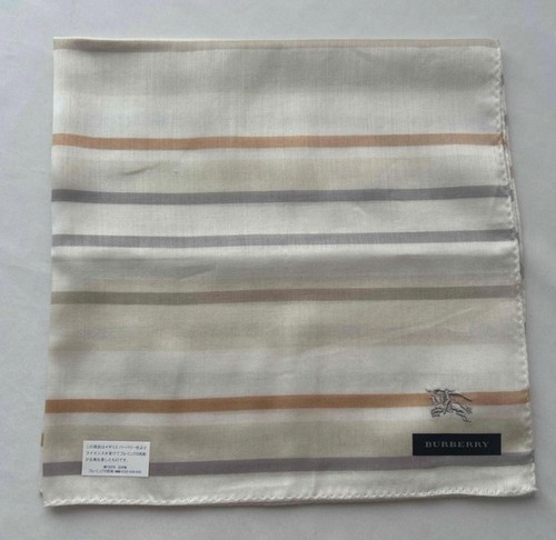 Sciarpe burberry righe beige - sciarpe,