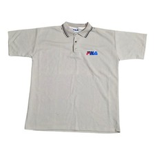 Polo FILA vintage beige manica