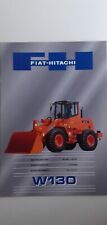 Fiat-Hitachi: Pale gommate W130 (opuscolo libretto); 2/1998