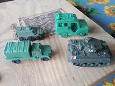 Lotto Mezzi Militari Giocattoli Vintage Da recupero Anni 80