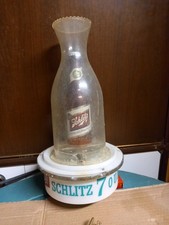 Lampada Bottiglia Birra Light Beer SCHLITZ 7 Ounce Made U.S.A. vintage originale
