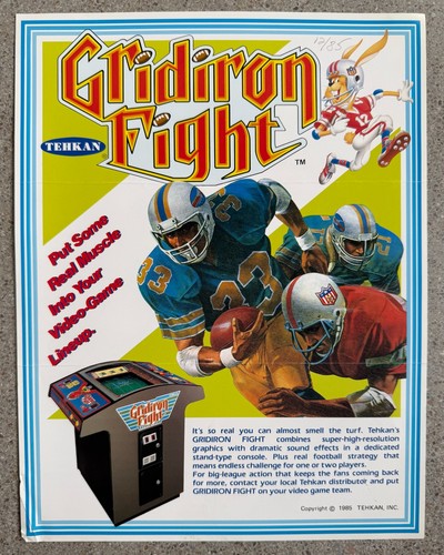 Gridiron fight volantino - gridiron,