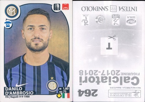 Calciatori panini 2017 - calciatori, 2017-18