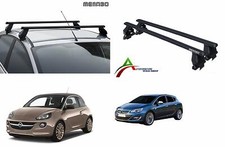 BARRE PORTATUTTO PORTAPACCHI DA TETTO SENZA RAILING + KIT SPECIFICO PER AUTO