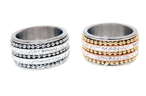 Anello acciaio donna uomo - in,