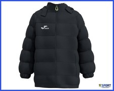 Piumino Giubbino JOMA da Bambino Giubbotto CON Cappuccio Nero 10 Anni