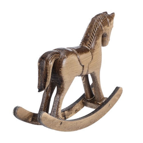 Statua cavallo dondolo in - dondolo,